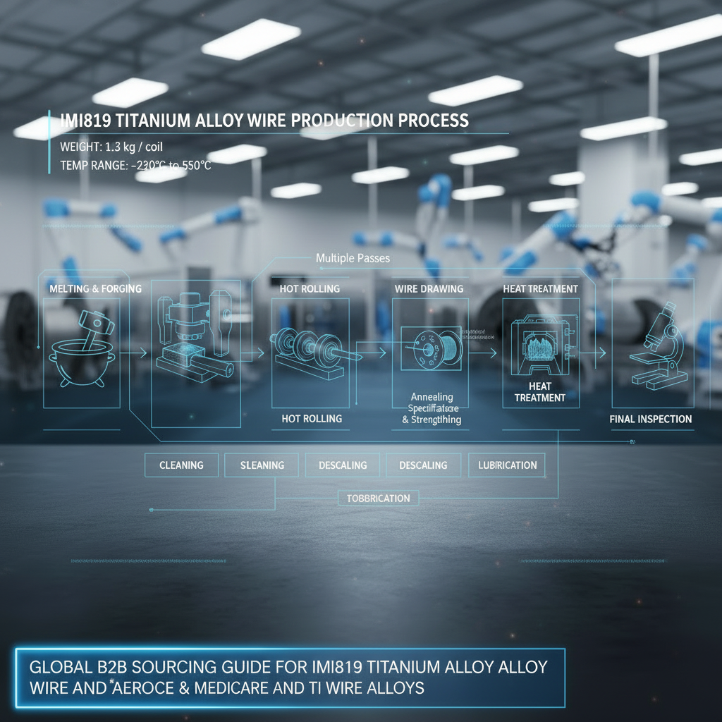 Dây hợp kim titan IMI819