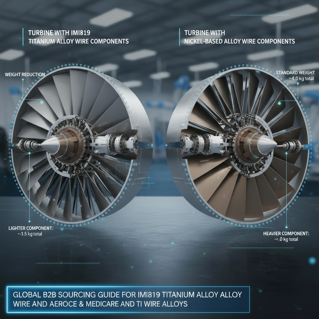 Dây hợp kim titan IMI819