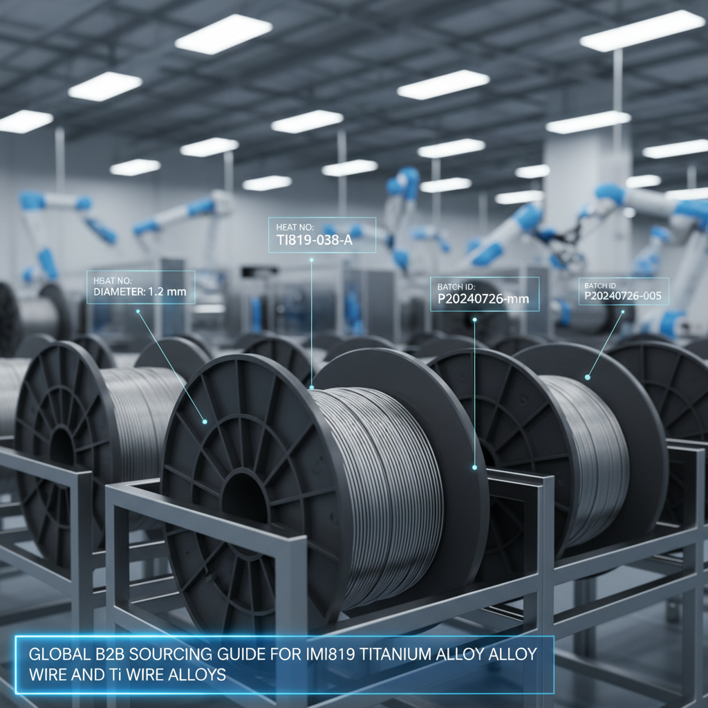 Dây hợp kim titan IMI819