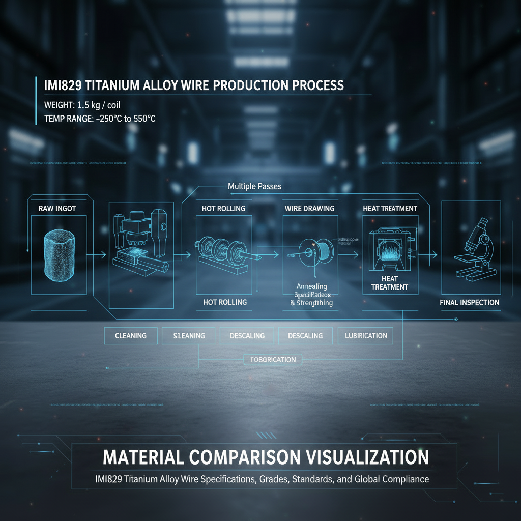 IMI829 Dây hợp kim titan 3